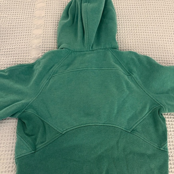 lululemon Green Women's Scuba Oversized Half Zip Hoodie - Picture 3 of 3